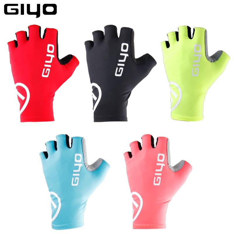 Cycling Glove Padded - Giyo Breaking Wind Cycling Half Finger
