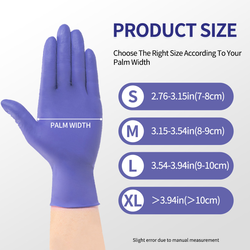 200PCS Nitrile Gloves Disposab - огляд і ціна Exam Glove Nitrile