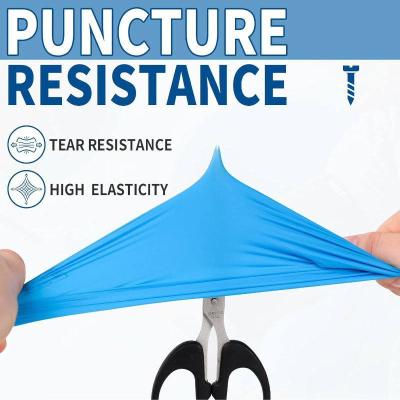 100PCS Blue Nitrile Disposable - огляд і ціна Latex Disposable Glove