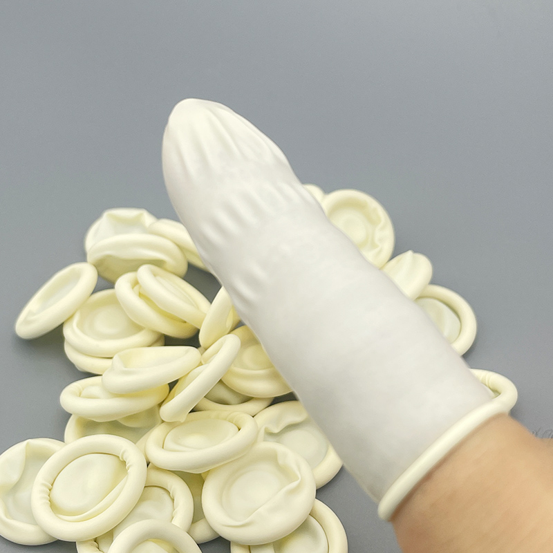 20/50pcs White Fingertips Prot - огляд і ціна Latex Disposable Glove