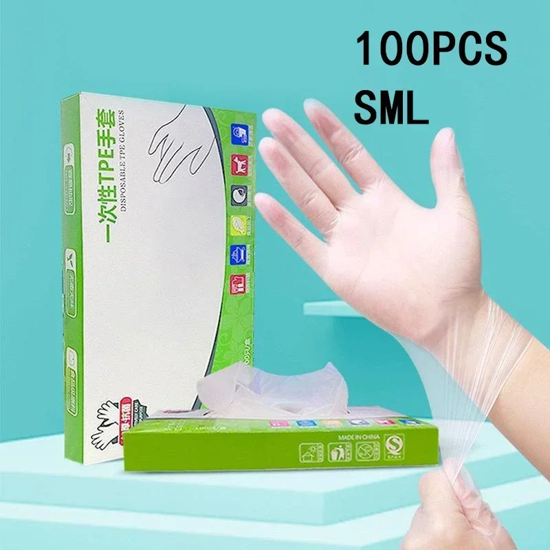100/200Pcs Food Grade Disposab - огляд і ціна Latex Disposable Glove