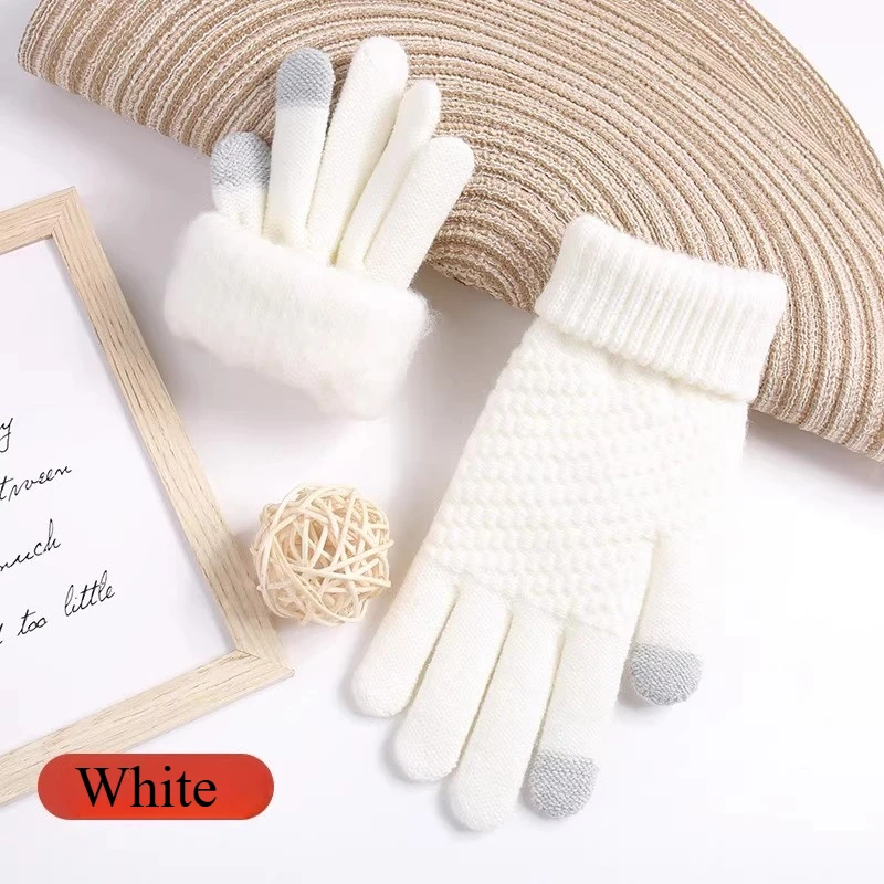 2026 Winter New Plush Lined Th - огляд і ціна Wool Glove Lined