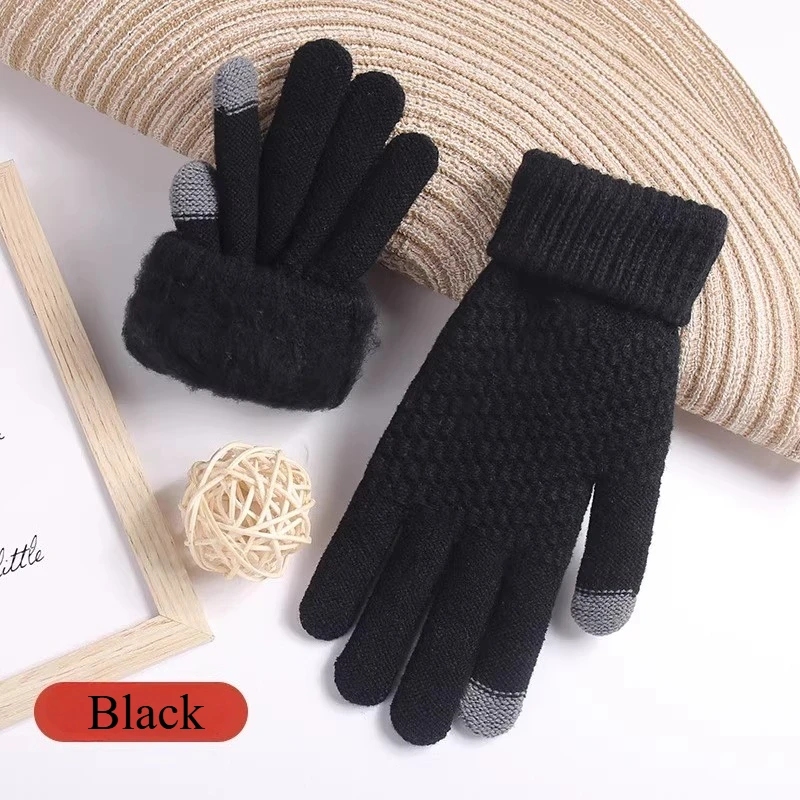 2026 Winter New Plush Lined Th - огляд і ціна Wool Glove Lined