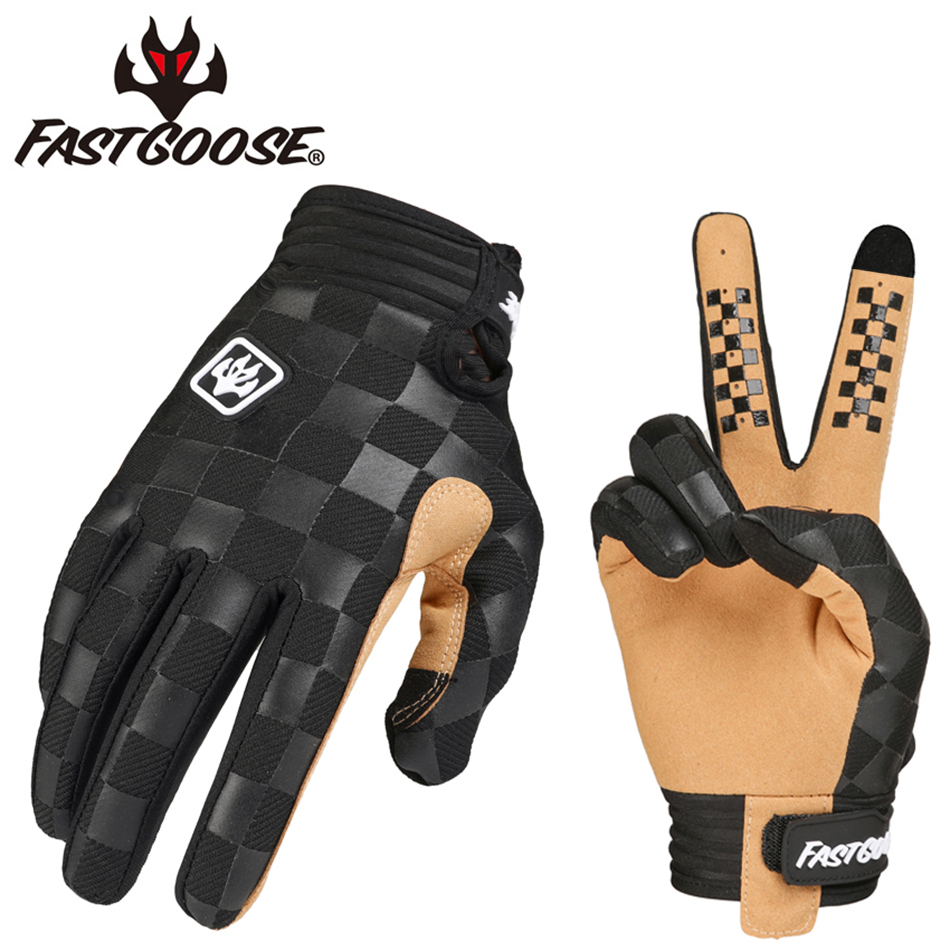 FASTGOOSE Retro Rider Motocros - огляд і ціна Cycling Glove Padded