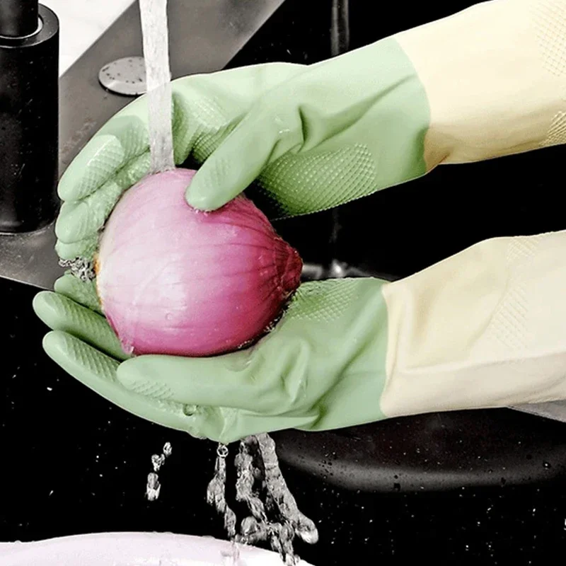 Thickened Kitchen Gloves, Dish - огляд і ціна Rubber Glove Cleaning