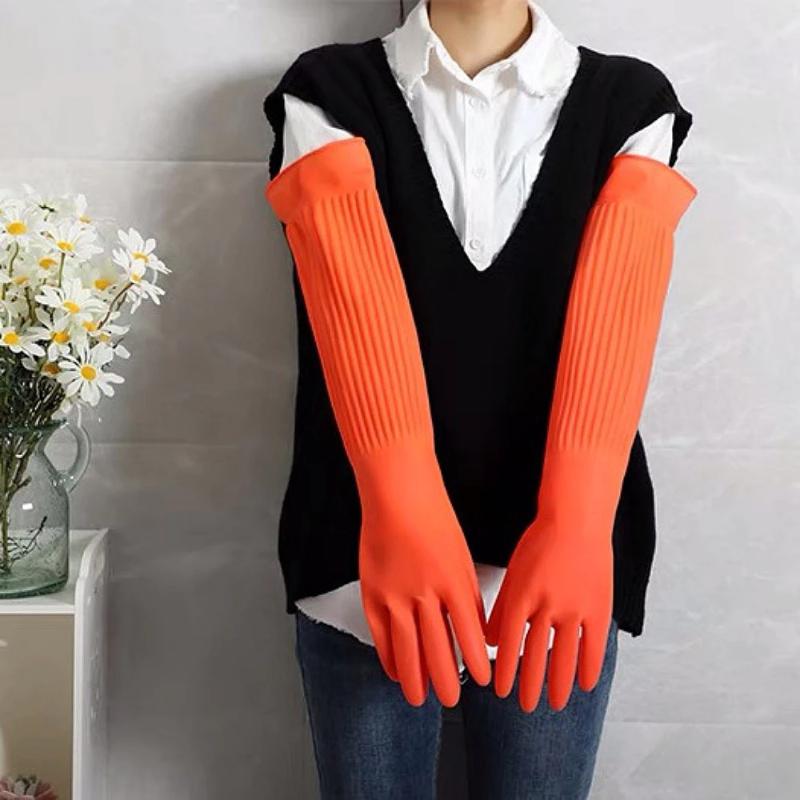 Extra Long Rubber Cleaning Glo - огляд і ціна Dish Glove Rubber