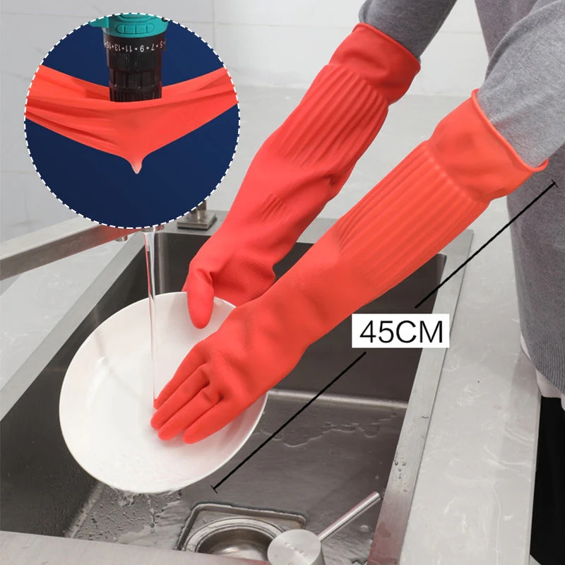 Rubber Dishwashing Cleaning Gl - огляд і ціна Dish Glove Rubber
