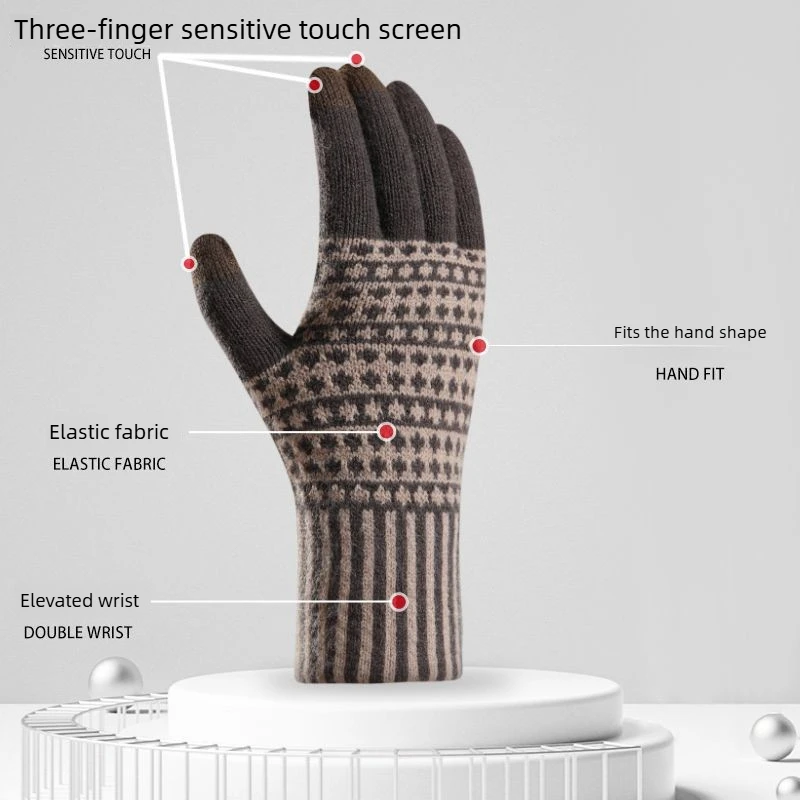 New Cross Border Touchscreen G - огляд і ціна Wool Glove Lined