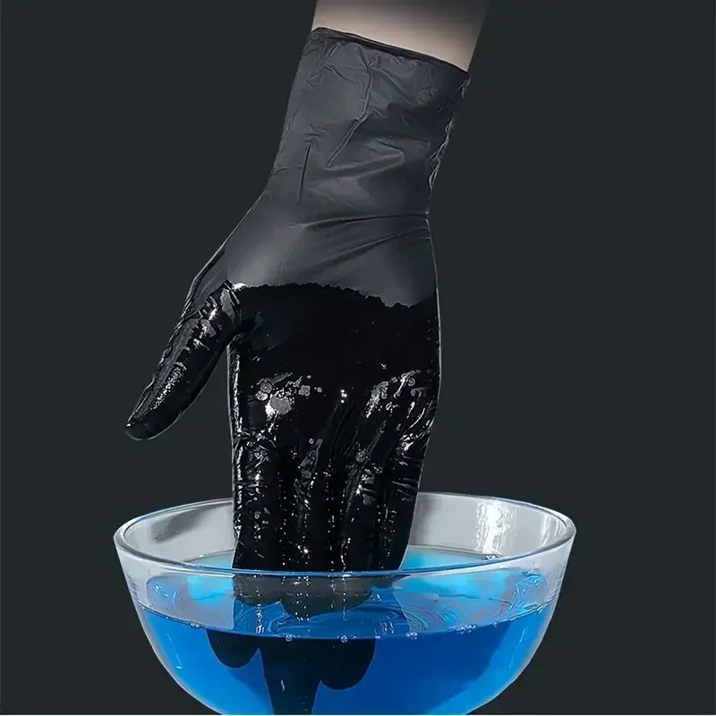 1/100pcs Disposable Black Glov - огляд і ціна Latex Disposable Glove